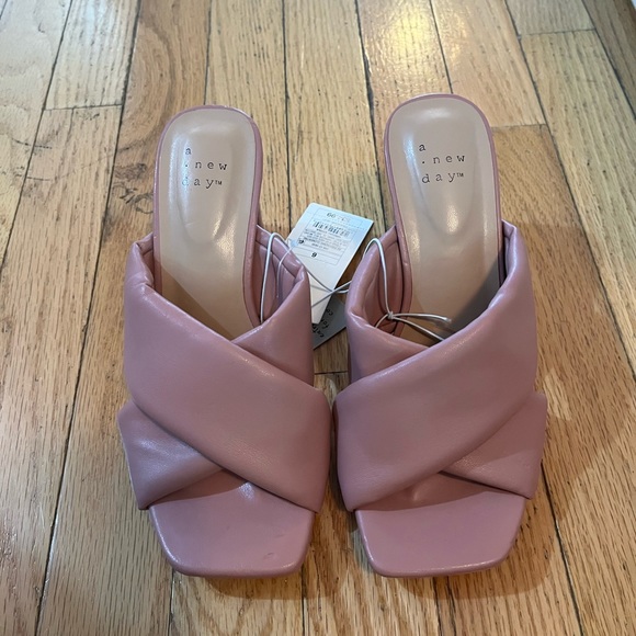 NWT A New Day Mauve Heels - Picture 1 of 5
